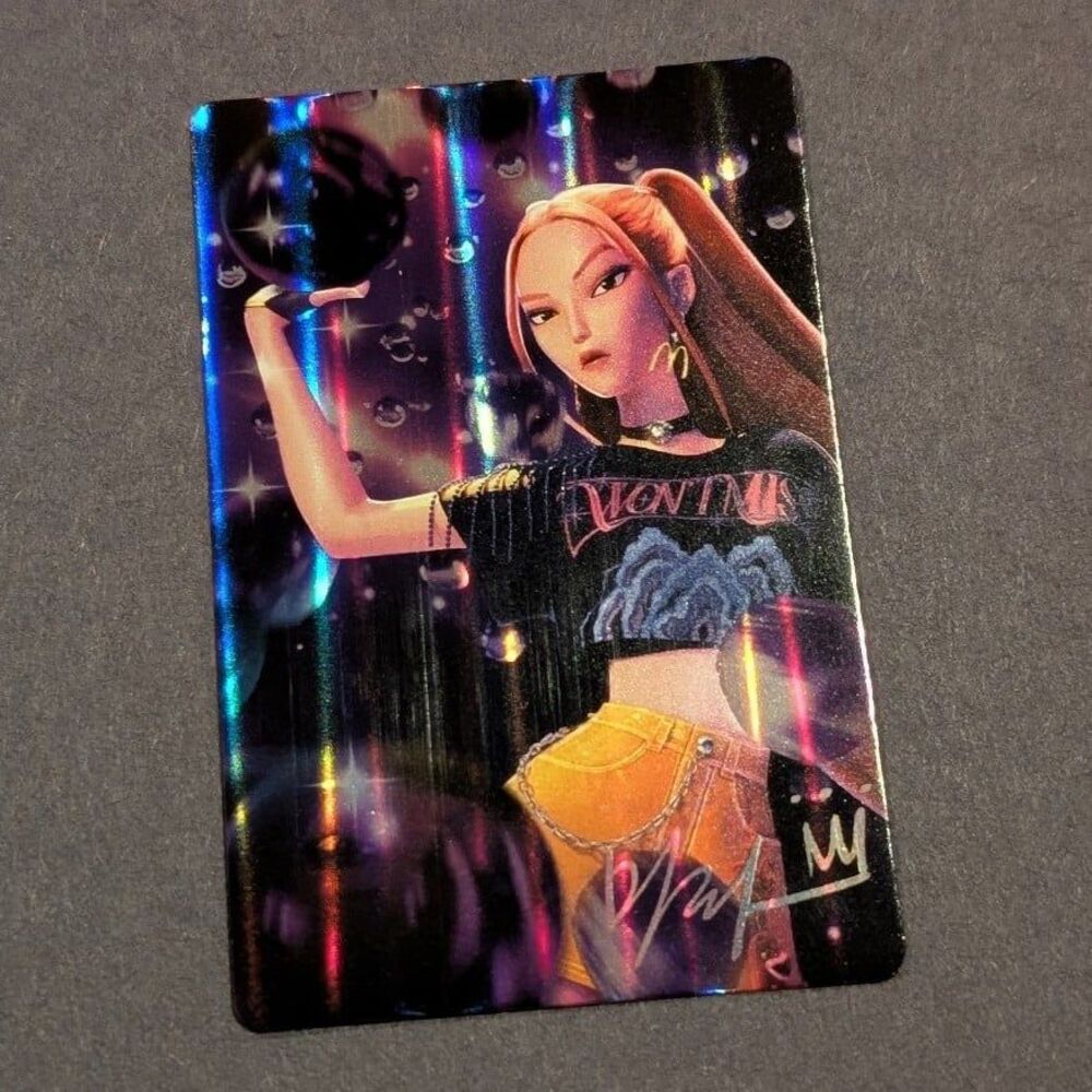 2026 McDonald's KPop Demon Hunters The Huntrix Meal Lunch/Dinner Card - Mira